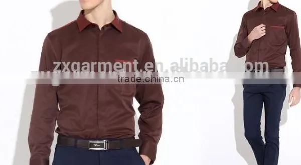 New Design Mens Brand Blazer Slim Fit Mens Shirt Design photo-2
