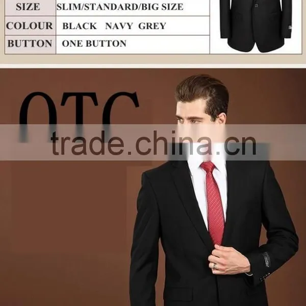 Europe Design One Button Men's Classic Business Suits photo-2