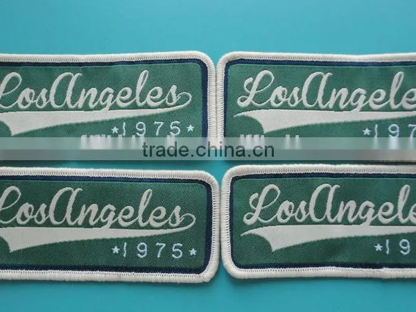 China Direct Factory New Fashion Garment Woven Patch Woven Badges photo-6