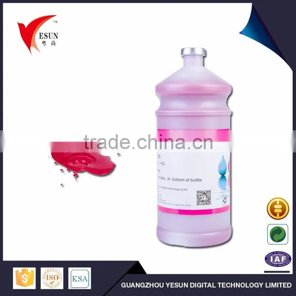 YESUN 1000g the Transfer Image is Colorful Sublimation Print Ink