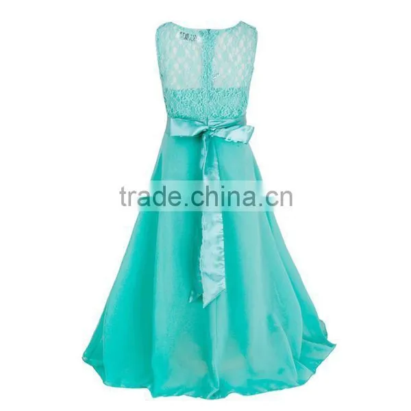2017 Hot-sale Cute Frock Designs Child Clothes Fancy Party Girl Lace Dresses For Kids photo-5