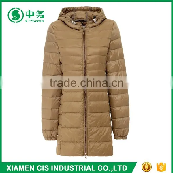 New Fashion Winter Windproof Clothing Keep Warm Women Long Down Padded Coat photo-4