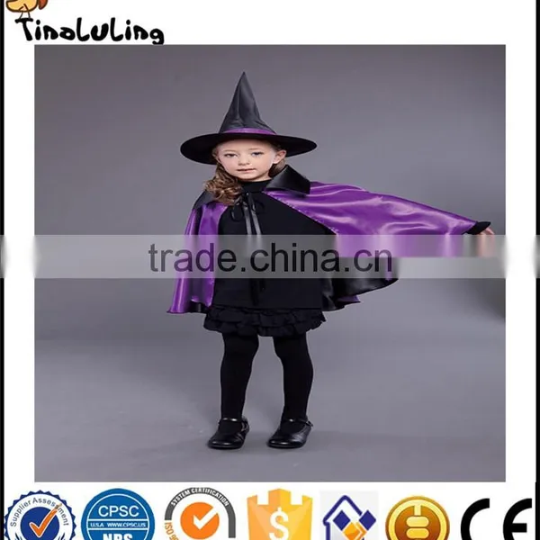 Children Witch Cloak Cosplay Halloween Cloak Children's Day Halloween Performance Cloak photo-3