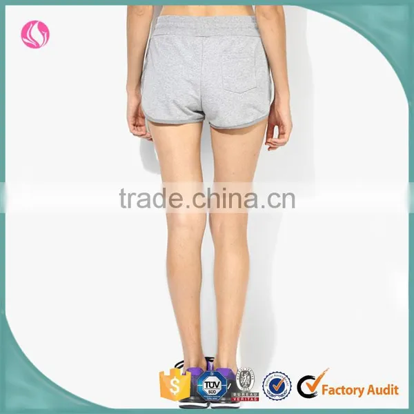 China Suppliers Women Shorts,CottonSolid Casual Sweat Shorts Apparel photo-2