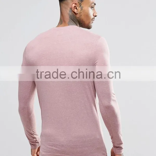 Latest Muscle t Shirt Tight Fit t Shirt Blank t Shirt With Pocket photo-2