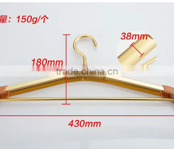 Brand New Multi Clothing Hanger Wedding Dress Hanger Brass Baby Coat Hanger photo-2