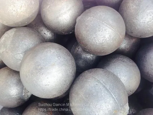 Dia.65mm Forged Grinding Media Steel Balls for Mining Mill photo-4