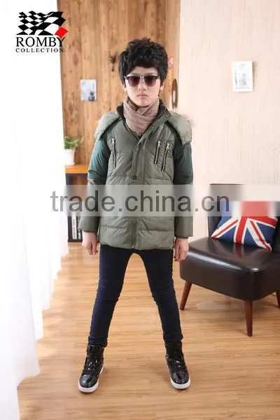 Sweet Fashion Boys Wear Winter Design With Hood photo-2