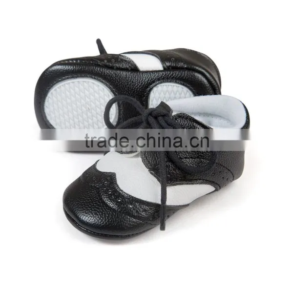 Baby Boys Fashion Shoes, PU Baby Shoes With Strings, New Design Baby Boy Shoes photo-3