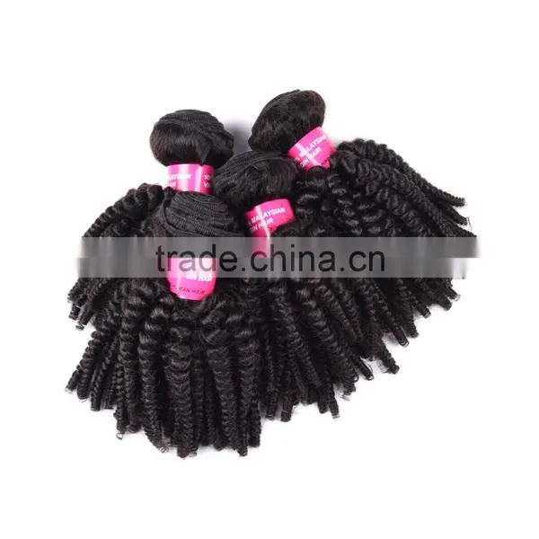 TOP Quality Best Price Fast Delivery Malaysian Afro Kinky Curl Hair Weave photo-5