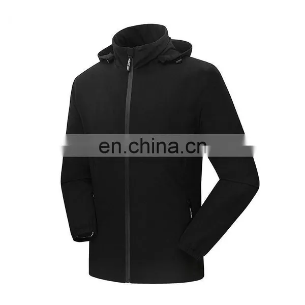 OEM Custom Mens Windproof Jacket Cheap Windbreaker photo-2