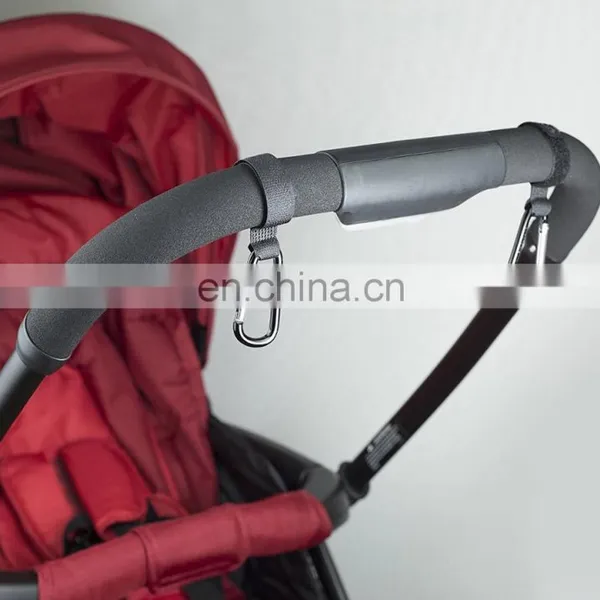 2 Pack of Multi Purpose Straps Stroller Hooks - Hanger for Baby Diaper Bags photo-3