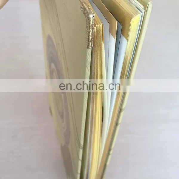 Well Design Cheap Custom High Quality Hardcover Note Book Perfect Binding Hardcover Book With Ribbon photo-4
