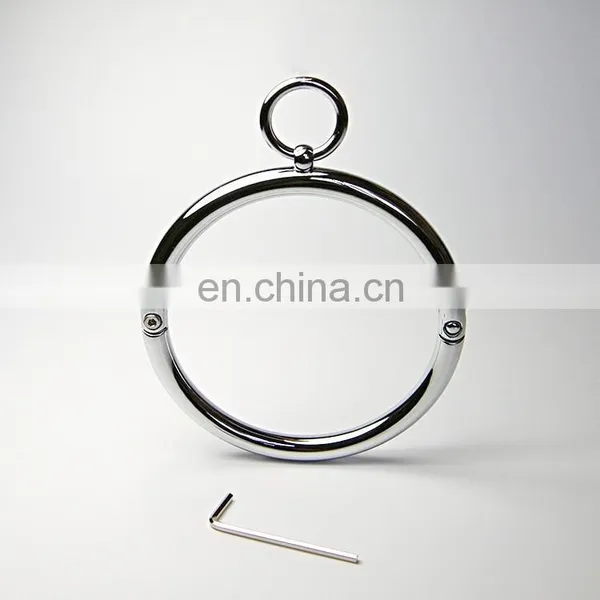 Neck stainles steel collar, bondage stainless steel collar, bondage collar