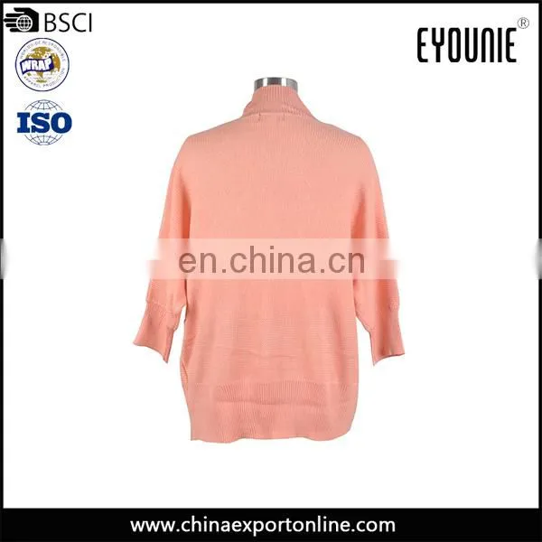 Spring Women Dolman Sleeve Long Cardigan Sweater Coat Without Buttons photo-6