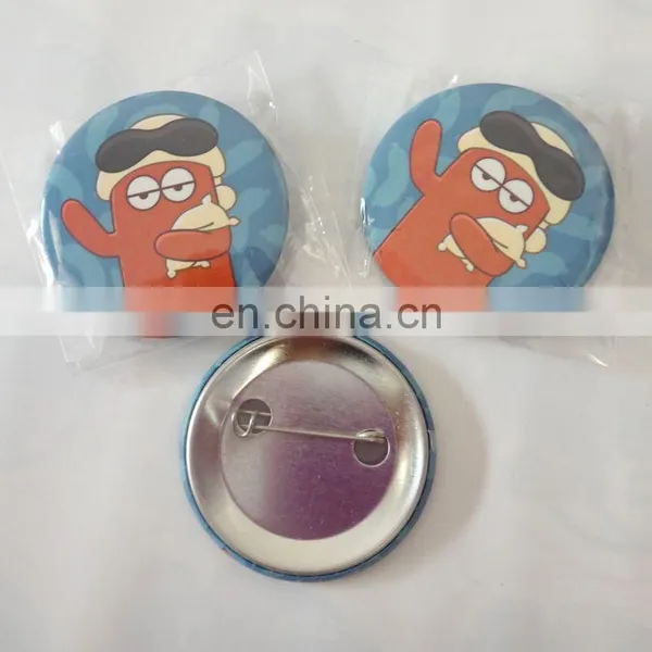 Top Sale Cheaper Price Tinplate Advertising Pin Button Badges photo-5