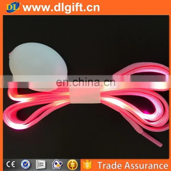 Wholesale Nylon LED Glitter Shoelace With 10 RGB Lights photo-4