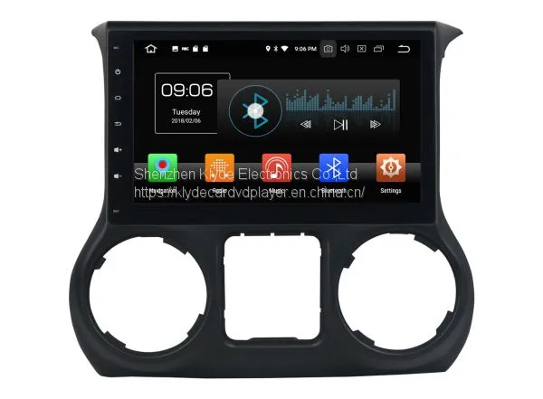 KD-1069 10.1-дюймовый автомобильный радио с Android 8.0