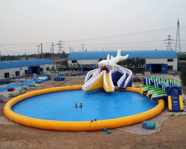 Giant Inflatable Water Park Ax-10
