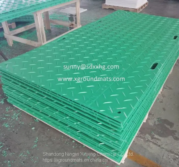 Durable HDPE Plastic Road Mat Mobile Ground Protection Mat photo-2