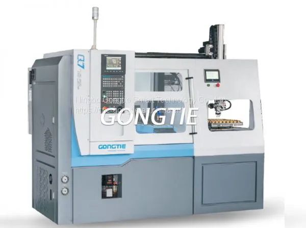 CNC Lathe With Picking Woking Pieces