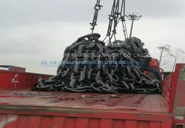 Welded Carbon Steel Stud Anchor Chain photo-3