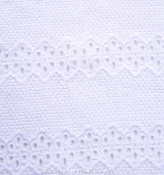 Voile Swiss Guipure Cotton Lace Dress Fabric photo-3