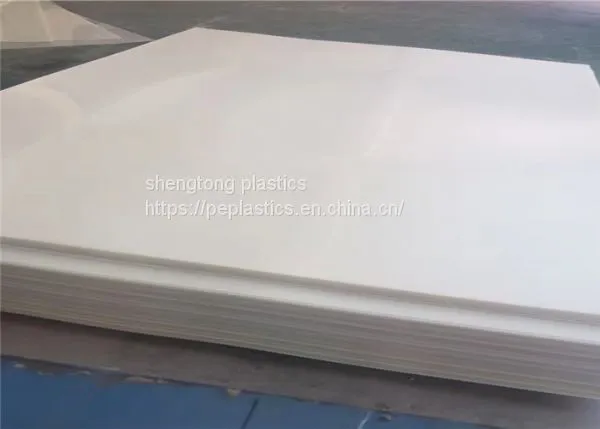 Natural White Color High Density Polyethylene Plastic Board photo-3