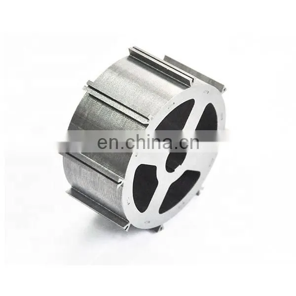 120mm Custom Brushless dc Motor Winding Stator and Rotor Assembly With Rotor Shaft photo-3