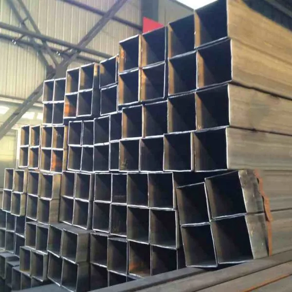 Black Annealing Hollow Section Square / Rectangular Steel Pipe
