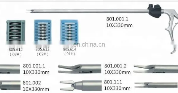 Titanium Clip Applicator With 10mm Surgical Titanium Clip With Single Action Medical Supplies photo-5
