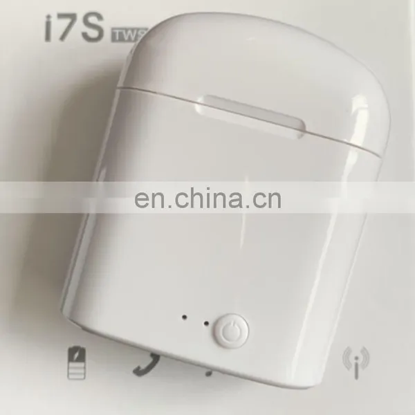 Cheaper and Good Quality i7 I7s Tws Wireless Earbuds With Logo Earphones BT5.0 Black White for Smart Phone Tablet photo-5