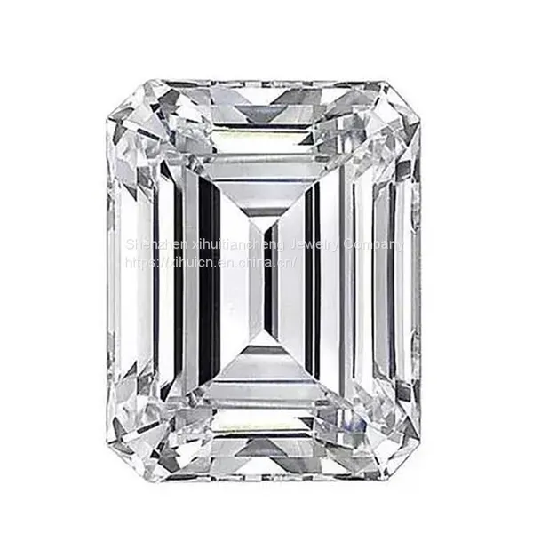 Emeral Cut Diamond Lose Stone Moissanite Diamond Suitable for Ring, Necklace, Earring, and Other High Jewelry Inlay photo-3