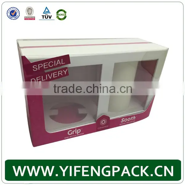 Best Selling Wholesale Custom Design Paper Packaging Gift Box With Pvc Window photo-4