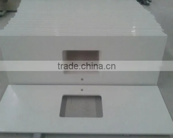 Prefabricated Quartz Kitchen Countertops photo-4