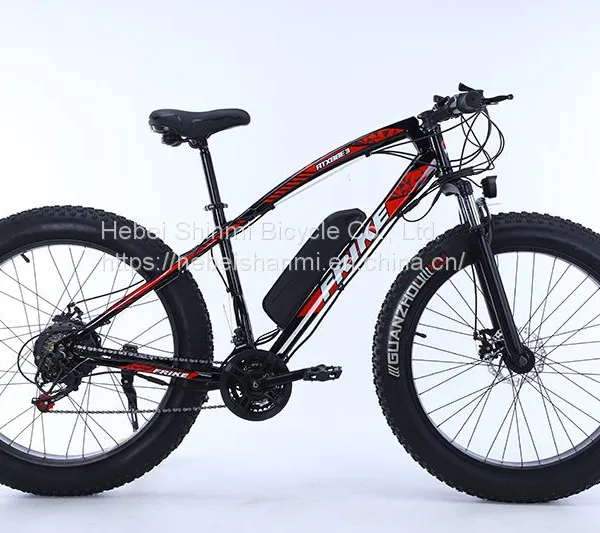 21 Speed Beach Cruiser Electric e Bike 48v 26inch Electric Bicycle Kit photo-5