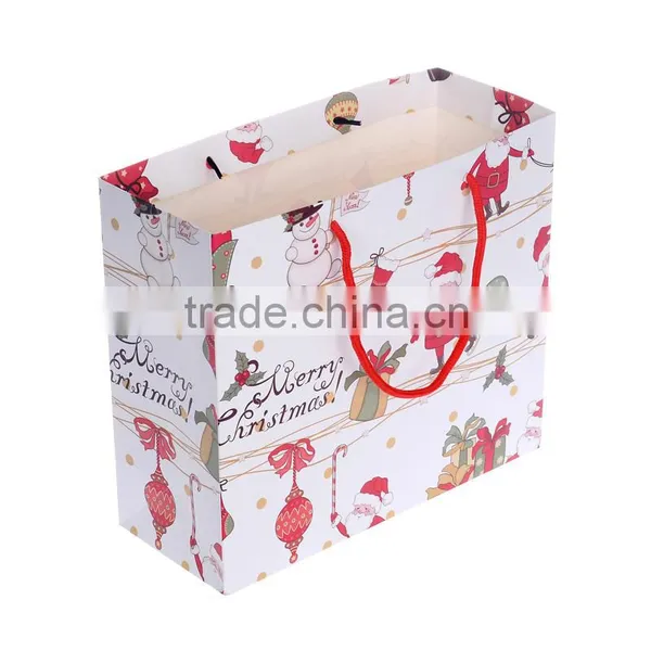 Custom Printed Low Cost Christmas Paper Bag Printing Service Quality Choice photo-5