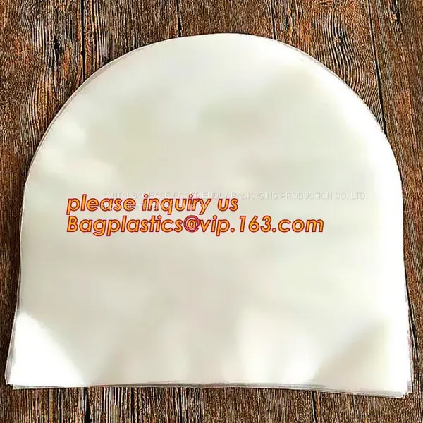 CD Sleeves, CD Bag, Biodegradable Resealable Clear Plastic Cd Sleeves Album Packaging Bags,CD Bag PP Bag CD Protective Film for Disk Bag Pack photo-5