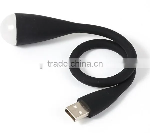 Christmas Led Gift LED USB Working Light Orange 0.5w DC 3V Black Bendable Easy Carrying photo-4
