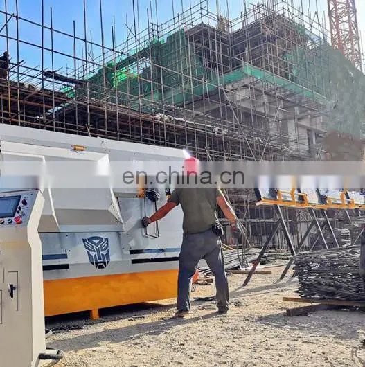 China Construction Machinery Bar Steel Rebar Straightening Machine Automatic Cnc Rebar Bender and Cutter photo-5
