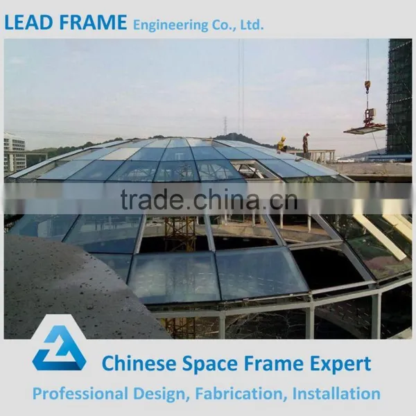 Vaulted Steel Truss Space Frame Dome Roof photo-2