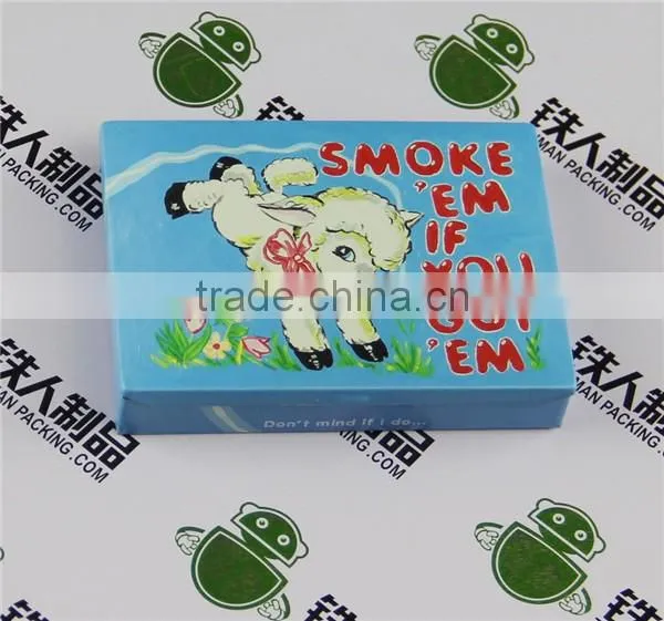 Empty Cigarette Tin Box Metal Party Case photo-2