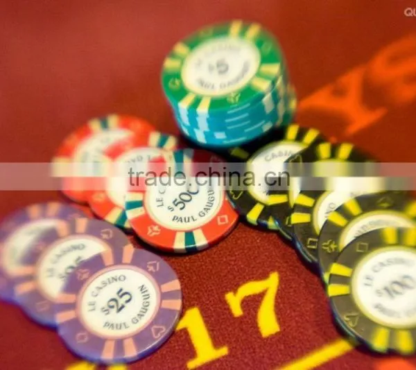 Plastic Poker Chip Case /set