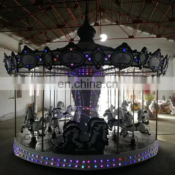 Carousel Horse Amusement Park Amusement Park Adult Games Carousel Rides for Sale photo-2