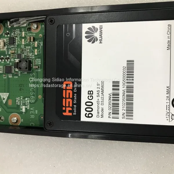 02350NVL SSDM-600G2S-T2 600GB SSD SAS Disk 2.5 photo-3