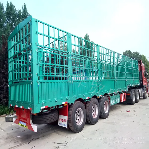 Warehouse Semi-trailer Flower Railing Semi-trailer Export Semi-trailer photo-3