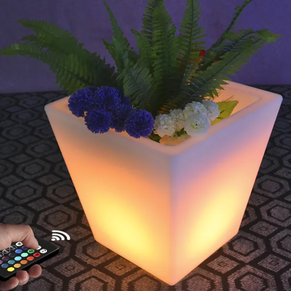OEM Rotational Molds LED Planters Rotomolding Moulds Vase