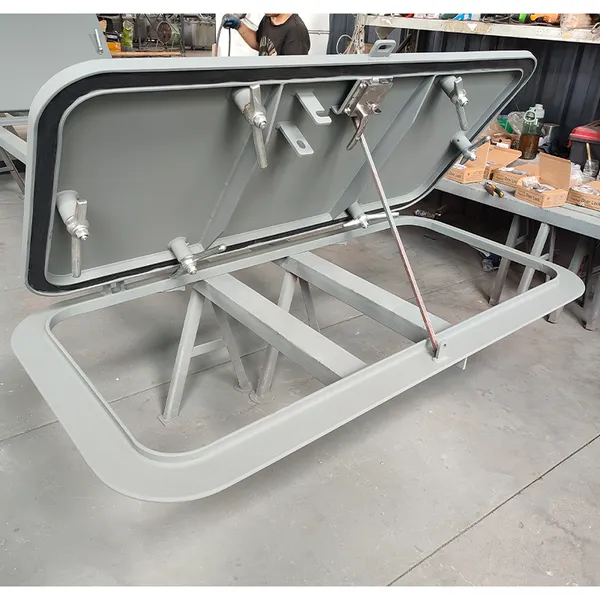 High Quality Steel Marine Door With Quick Open and Close Function New Design Weathertight Door photo-3