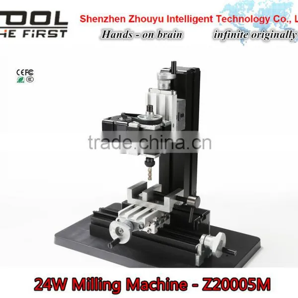 24 Watts Motor Mini Metal Milling Machine Z20005M for Woodworking Hobby Model