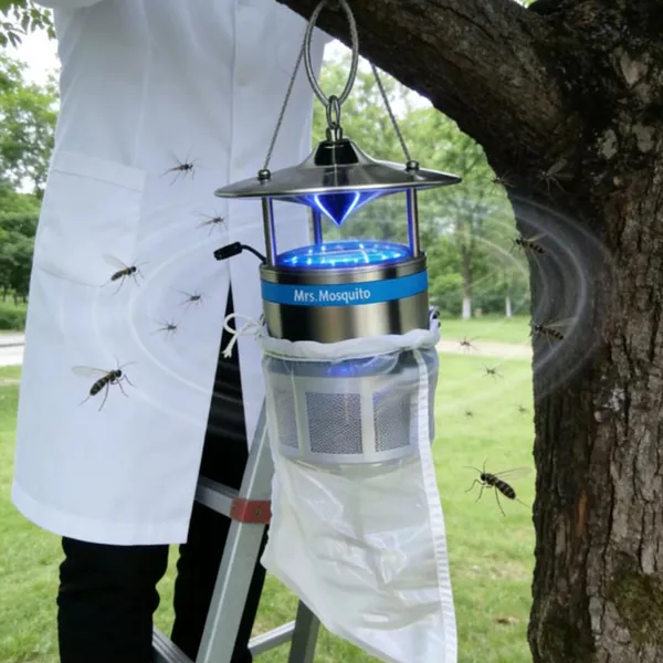 Mosuiqto Killer Mrs Mosquito MM200 Indoor Covering 100m2, Mistral Mosquito Trap Lamp